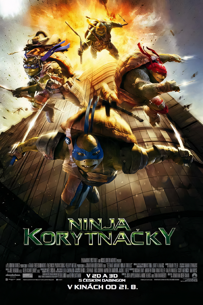 Ninja korytnačky - Plagáty