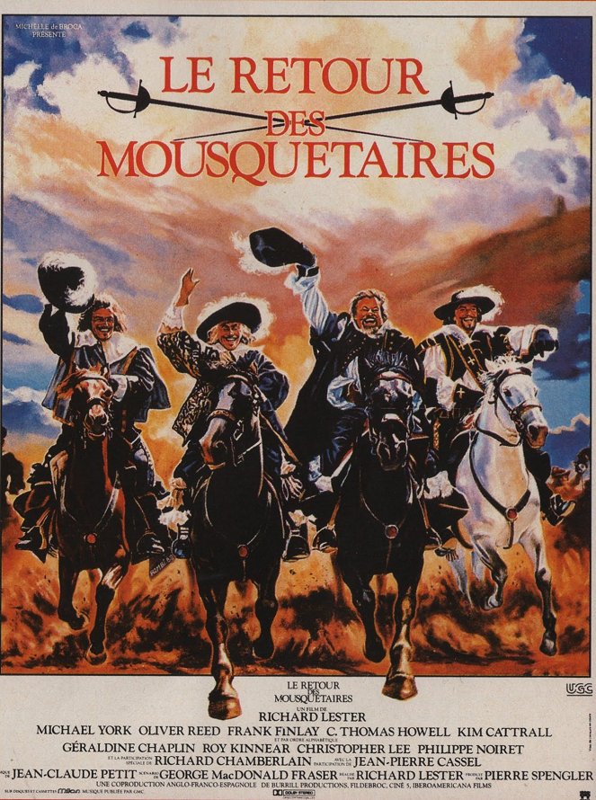 Le Retour des mousquetaires - Affiches