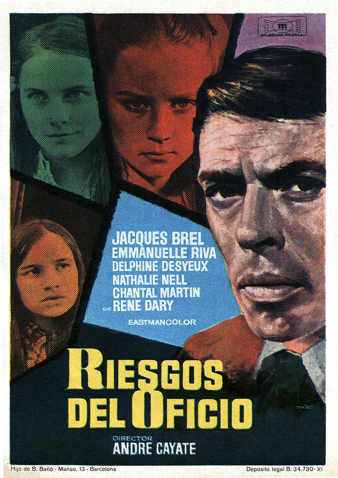 Riesgos del oficio - Carteles