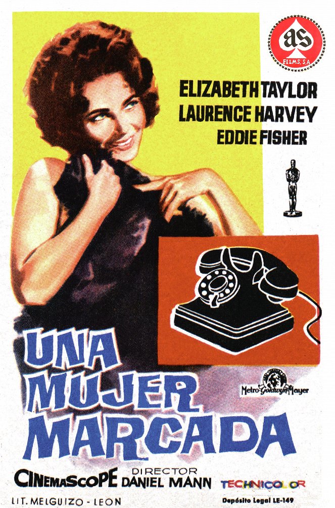 Una mujer marcada - Carteles