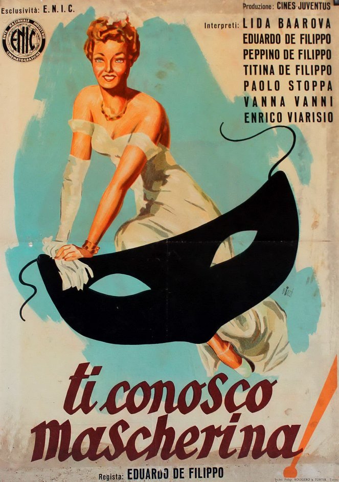 Ti conosco, mascherina! - Carteles