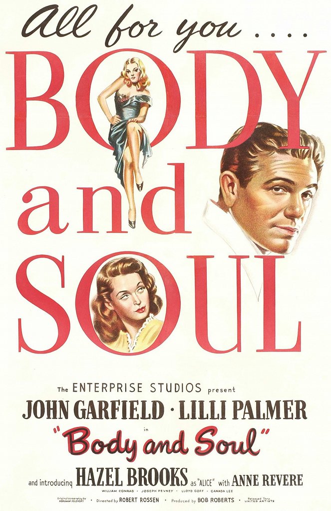 Body and Soul - Posters