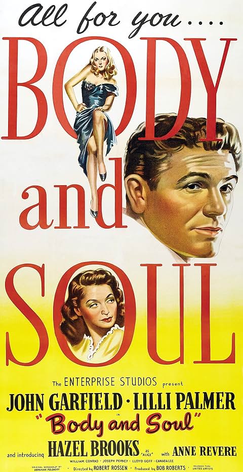 Body and Soul - Posters