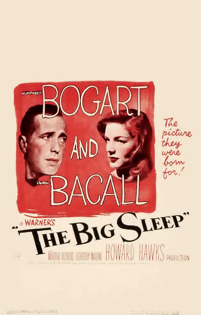 The Big Sleep - Posters