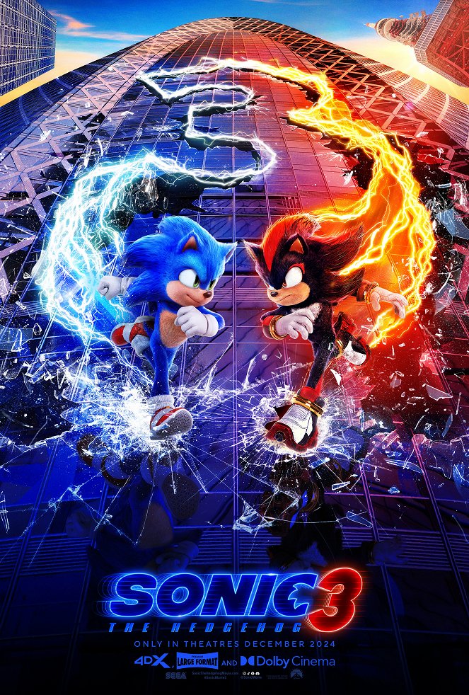 Sonic the Hedgehog 3 - Plakate