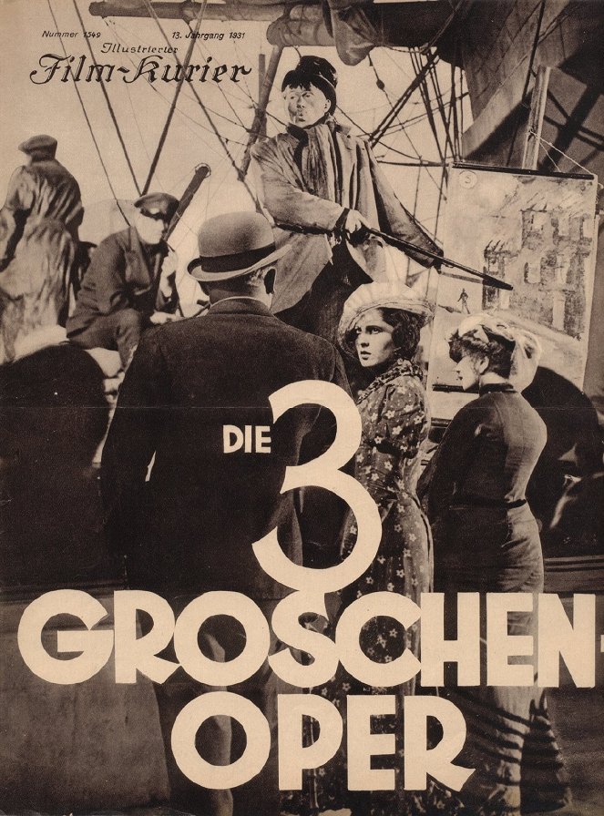 Die 3 groschenoper - Julisteet