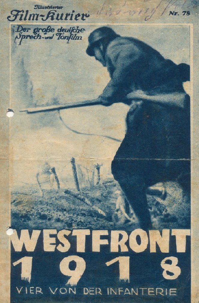 Westfront 1918: Vier von der Infanterie - Plakate