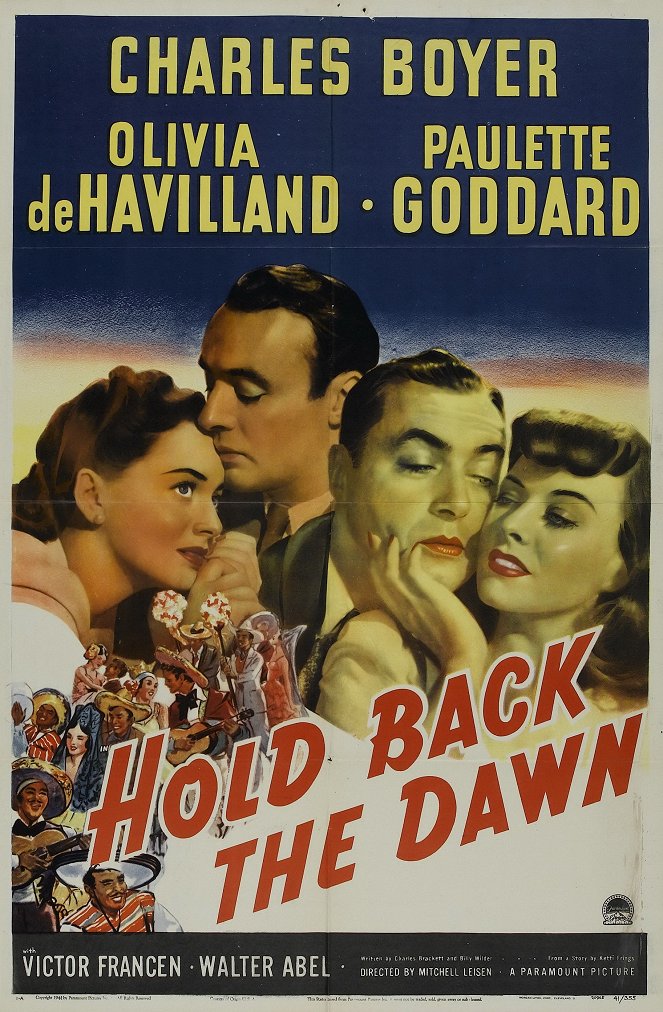 Hold Back the Dawn - Affiches