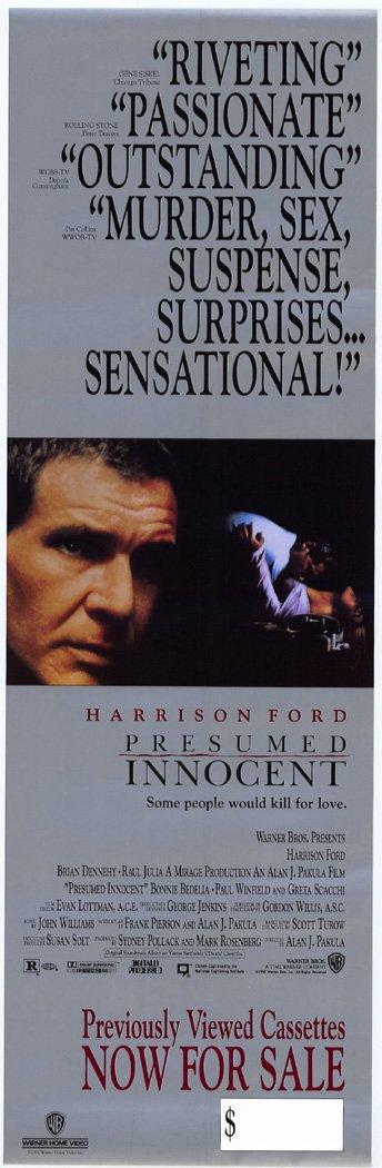 Presumed Innocent - Posters