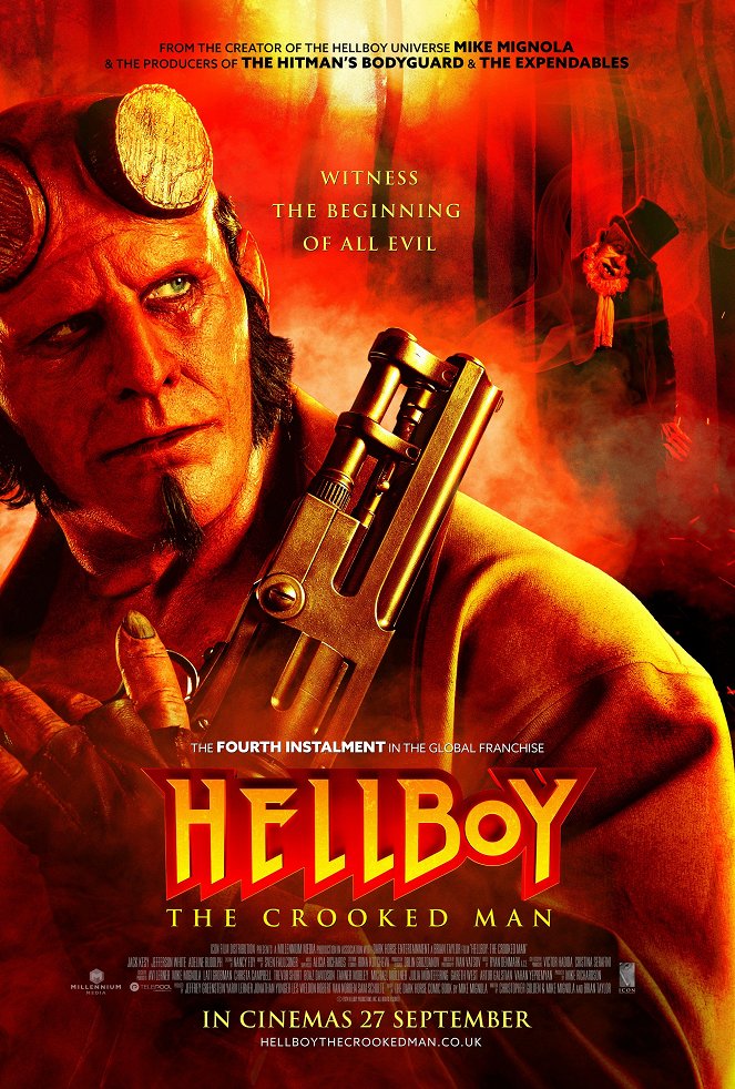 Hellboy e o Homem Torto - Cartazes