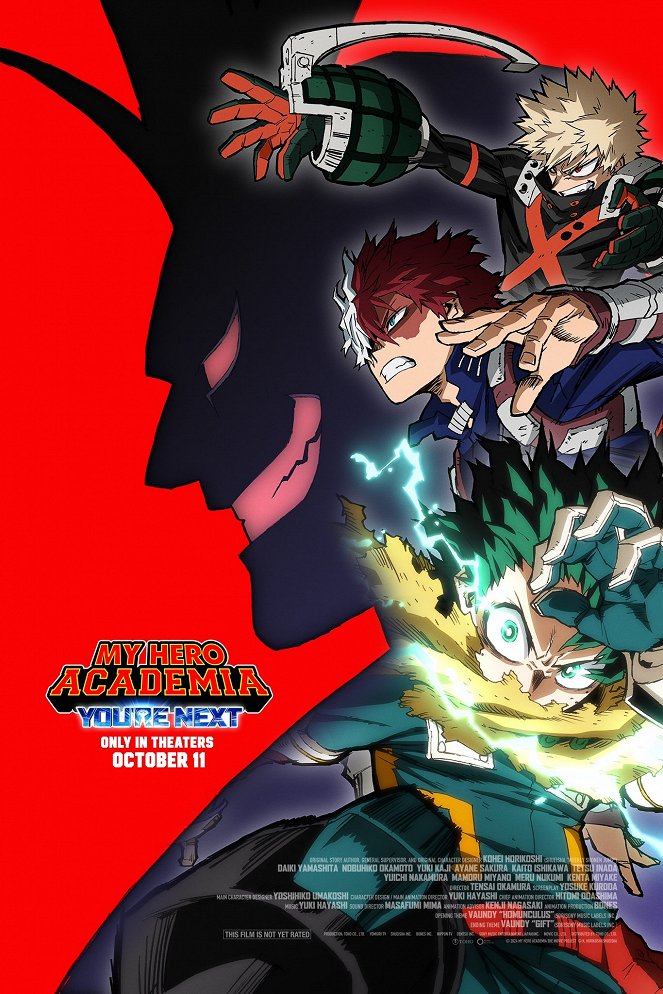 My Hero Academia the Movie: You're Next - Posters