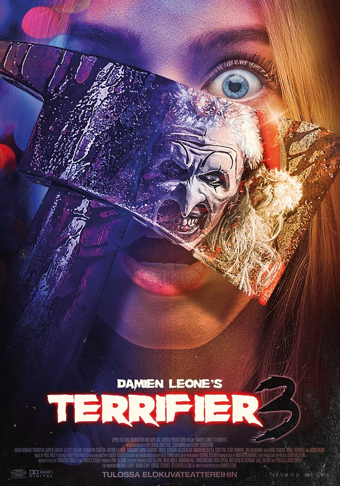 Terrifier 3 - Julisteet