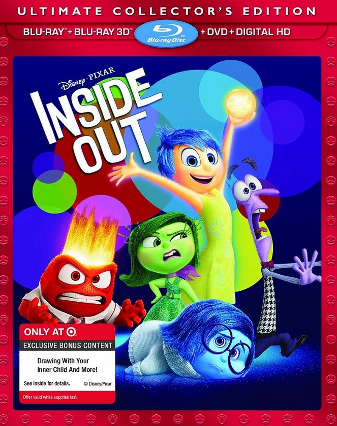 Del revés (Inside Out) - Carteles