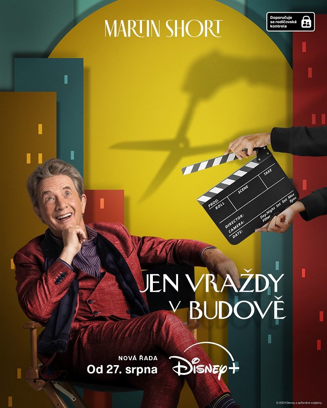 Jen vraždy v budově - Série 4 - Plakáty