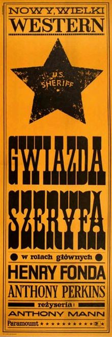 Gwiazda szeryfa - Plakaty