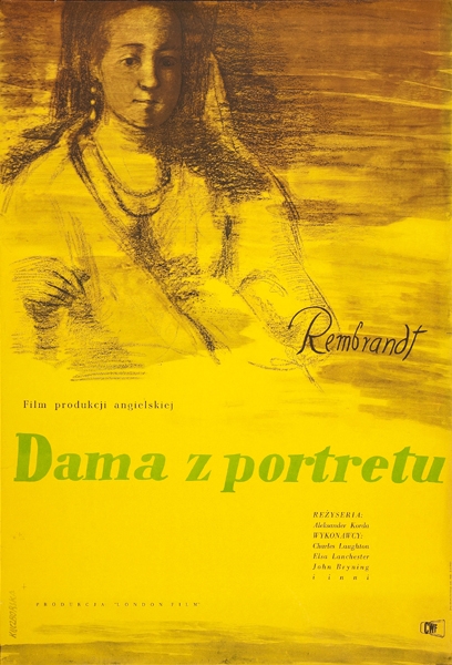 Dama z portretu - Plakaty