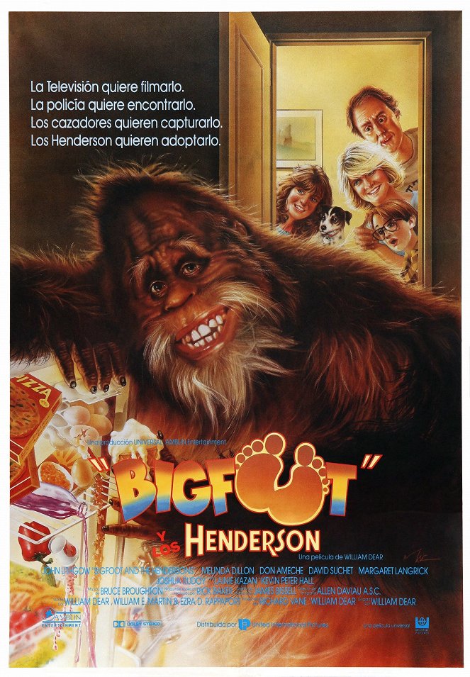 Bigfoot y los Hendersons - Carteles