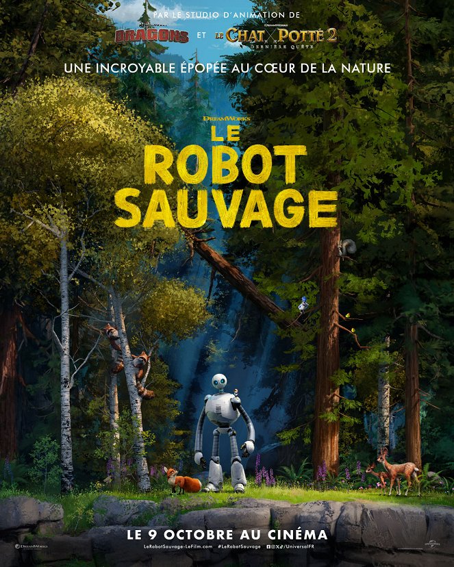 Le Robot Sauvage - Affiches