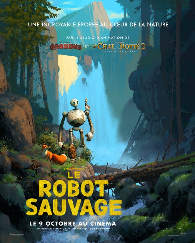 Le Robot Sauvage - Affiches