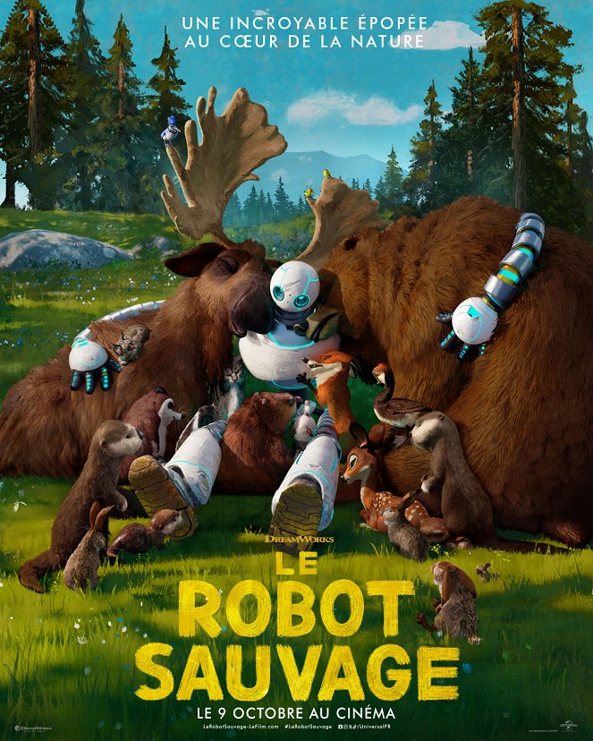 Le Robot Sauvage - Affiches