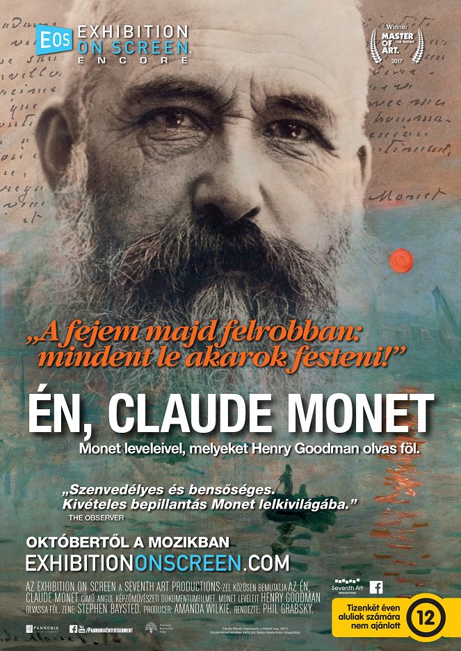 Exhibition on Screen: Én, Claude Monet - Plakátok