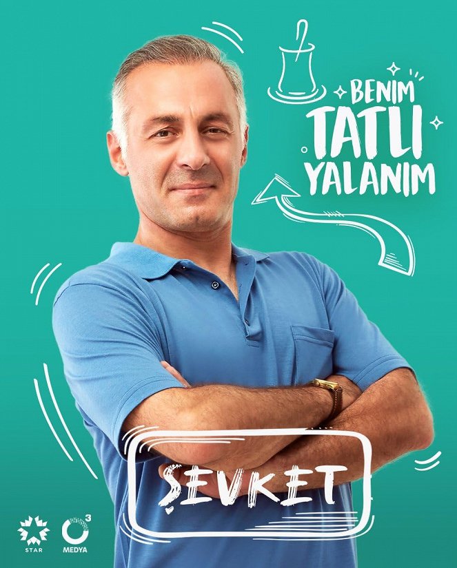 Benim Tatlı Yalanım - Plakate