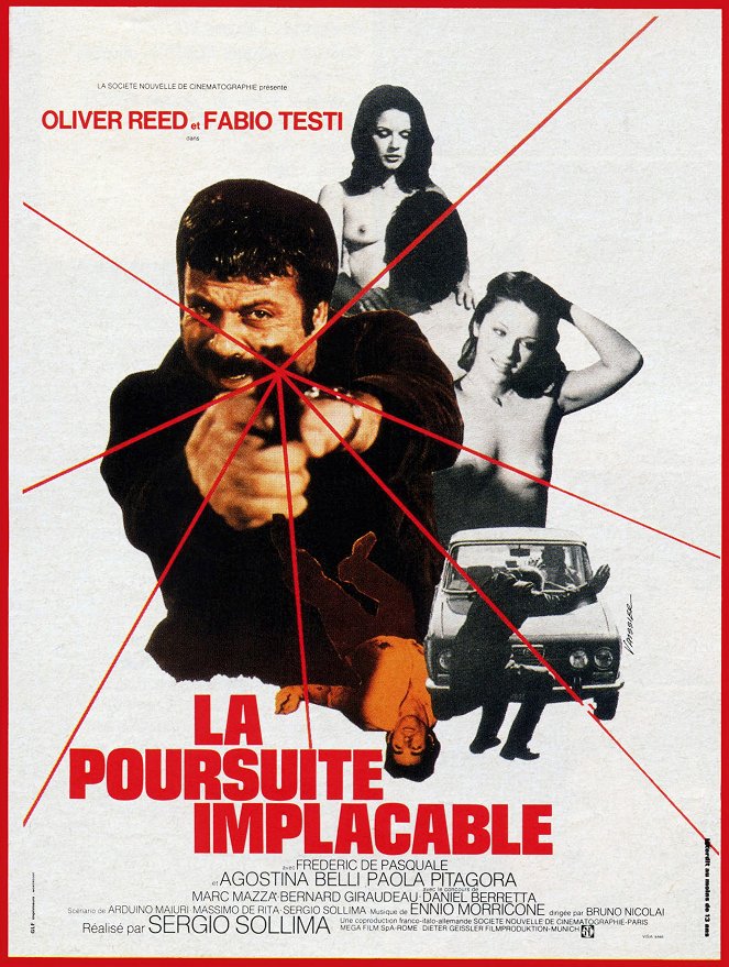 La Poursuite implacable - Affiches