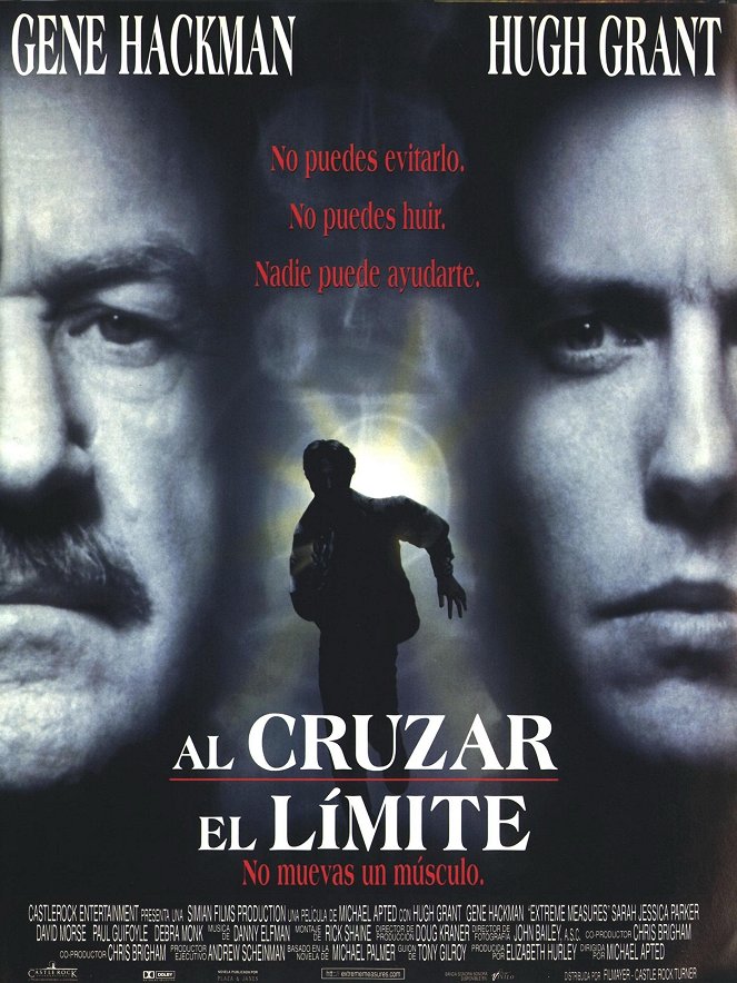 Al cruzar el límite - Carteles