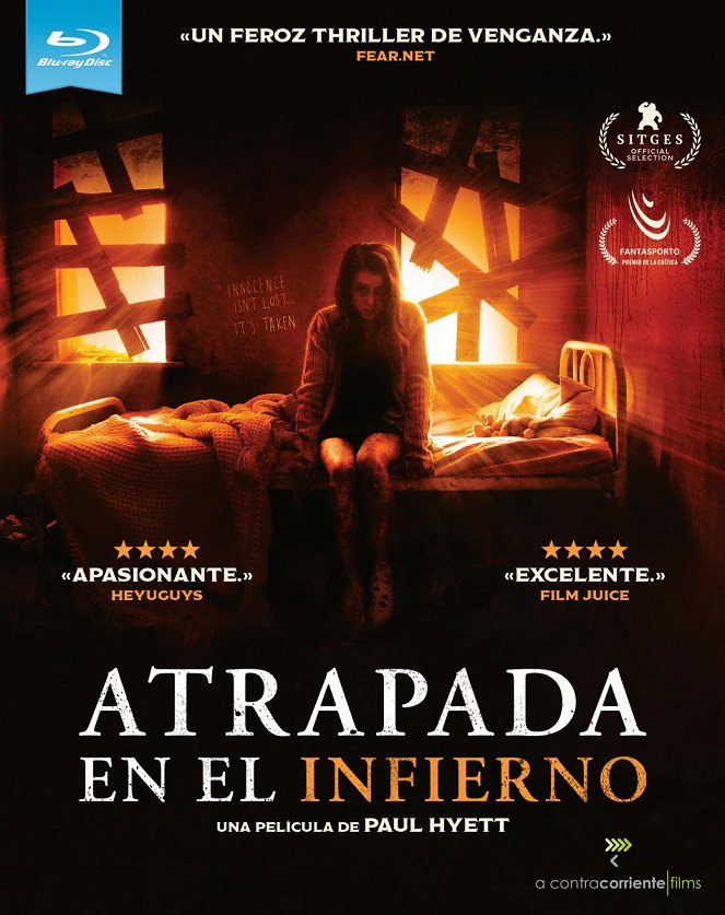 Atrapada en el infierno - Carteles