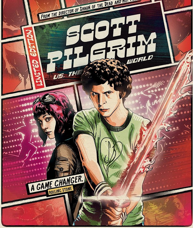 Scott Pilgrim proti zbytku světa - Plakáty