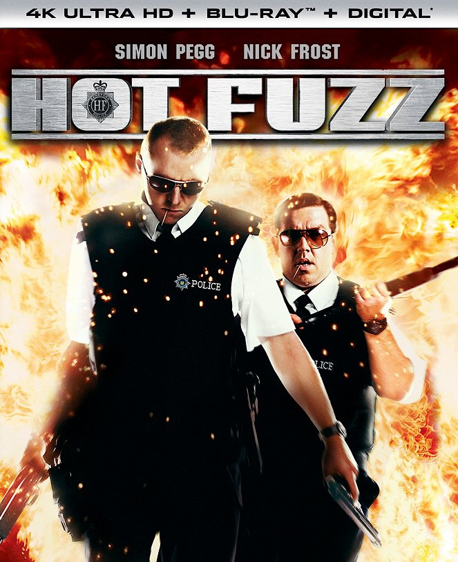 Hot Fuzz - Esquadrão de Província - Cartazes