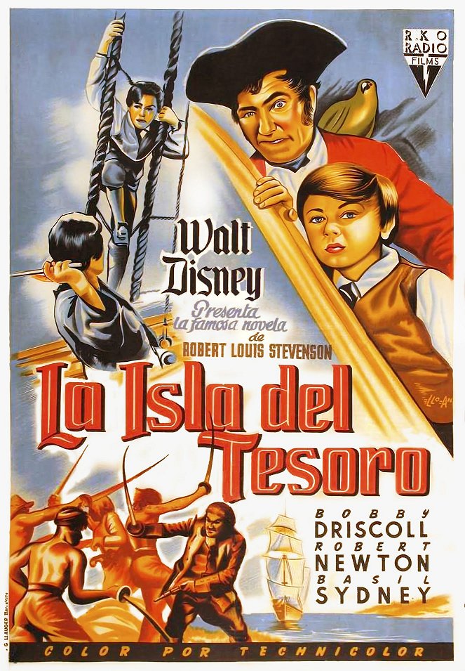 La isla del tesoro - Carteles