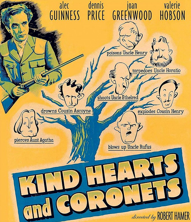 Kind Hearts and Coronets - Posters