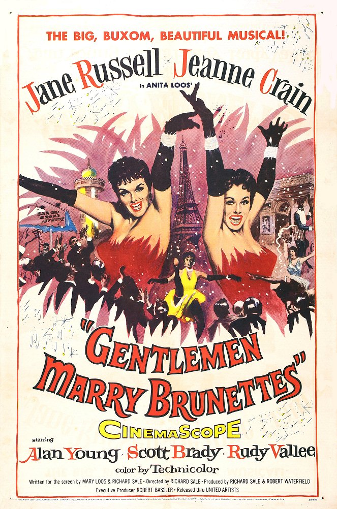 Gentlemen Marry Brunettes - Plakate