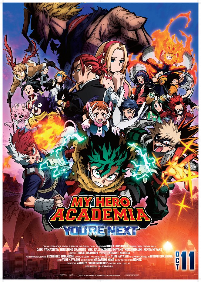 My Hero Academia the Movie: You're Next - Posters