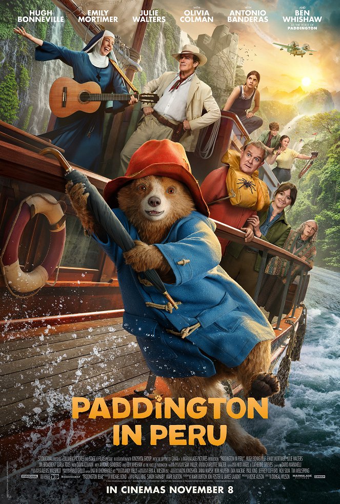 Paddington in Peru - Plakátok