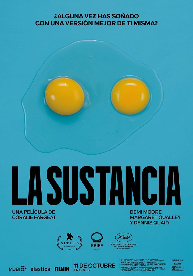 La sustancia - Carteles