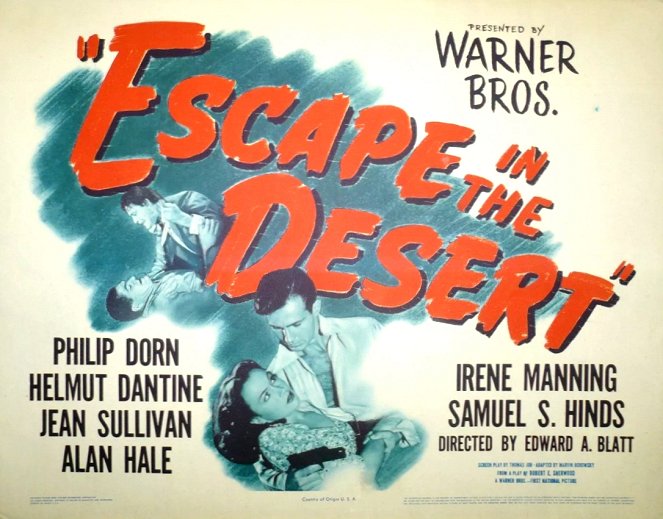 Escape in the Desert - Posters