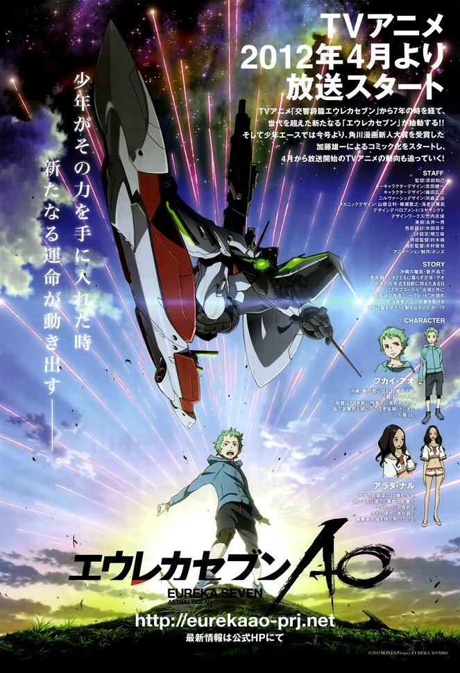 Eureka Seven Ao - Posters