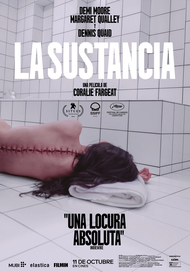 La sustancia - Carteles