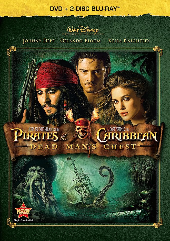 Pirates of the Caribbean: Kuolleen miehen kirstu - Julisteet