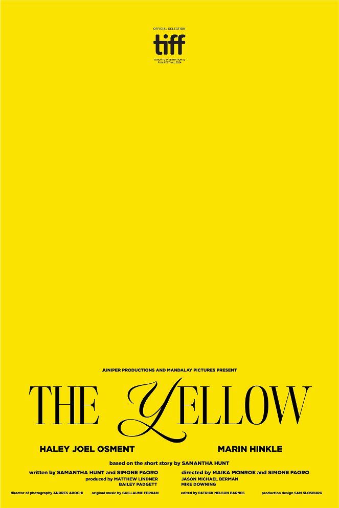 The Yellow - Posters