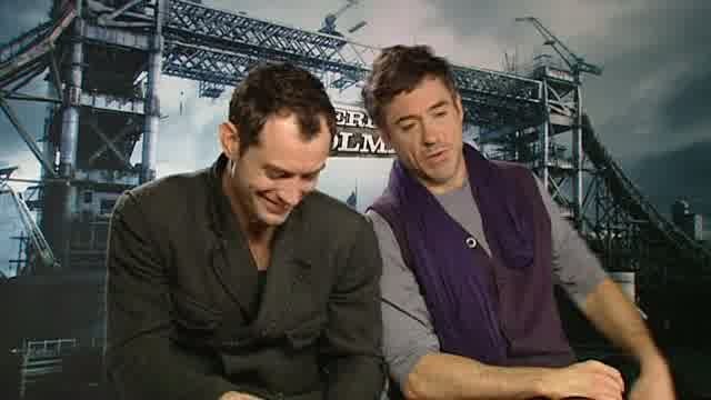Interview 1 - Jude Law, Robert Downey Jr.
