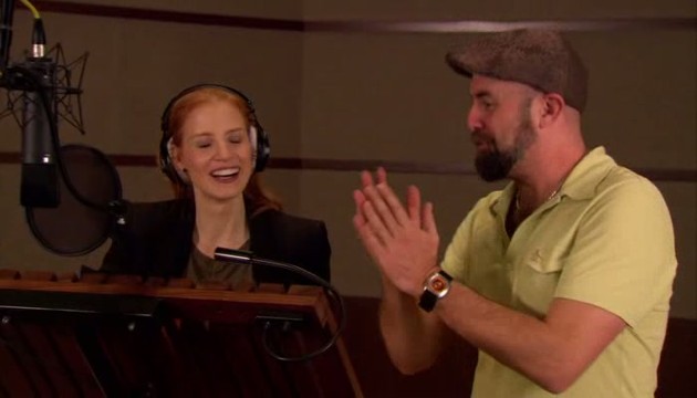 Tournage 5 - Cedric the Entertainer, Jessica Chastain