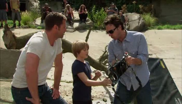 Making of 5 - Shawn Levy, Hugh Jackman, Kevin Durand