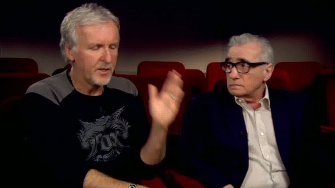 Tournage 2 - Martin Scorsese, James Cameron