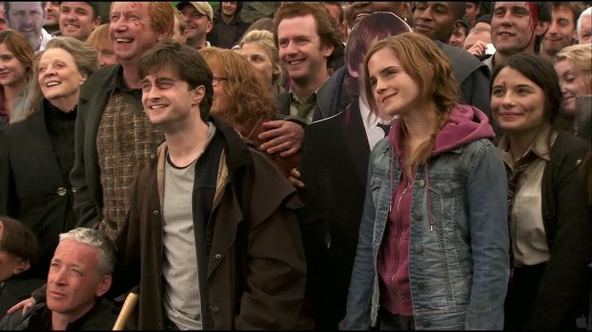 Z realizacji 4 - Helena Bonham Carter, David Yates, Daniel Radcliffe, Rupert Grint, Emma Watson