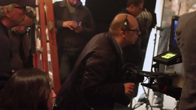 Dreharbeiten 3 - Ethan Coen, Joel Coen, John Goodman, Oscar Isaac, Carey Mulligan, Justin Timberlake