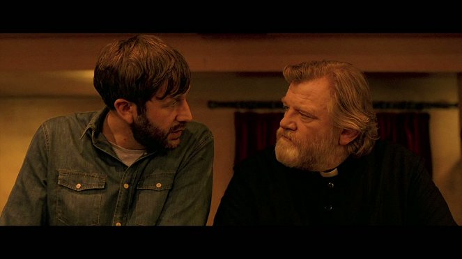 Dreharbeiten 3 - Brendan Gleeson, Aidan Gillen, Kelly Reilly, Dylan Moran