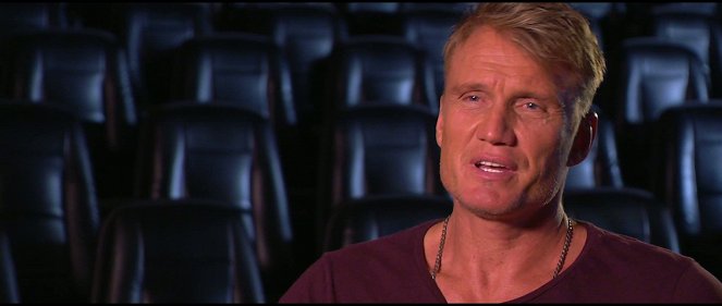 Van de set  - Dolph Lundgren